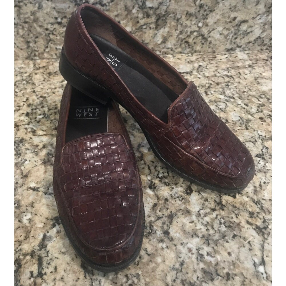Nine West leather loafer 8.5